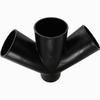 HDPE Drainage Siphon Double Y Tee| Double Oblique Cross Tee 