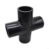 HDPE Butt Fusion Equal Cross 63mm-800mm Customizable