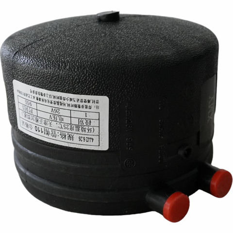 HDPE Electrofusion Pipe Cap End| 50mm-250mm