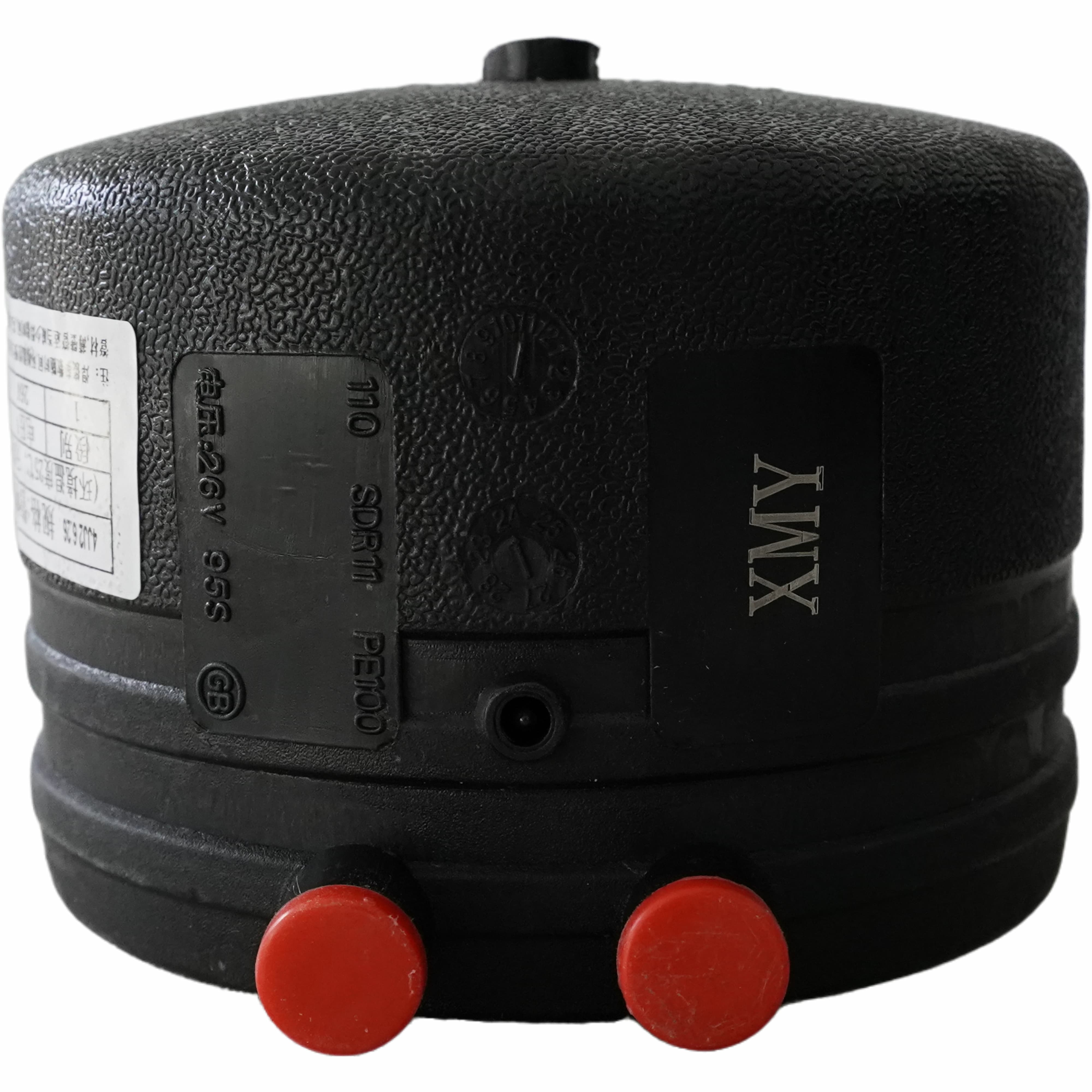 HDPE Electrofusion Pipe Cap End| 50mm-250mm