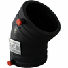 HDPE Electrofusion 45-Degree Elbow