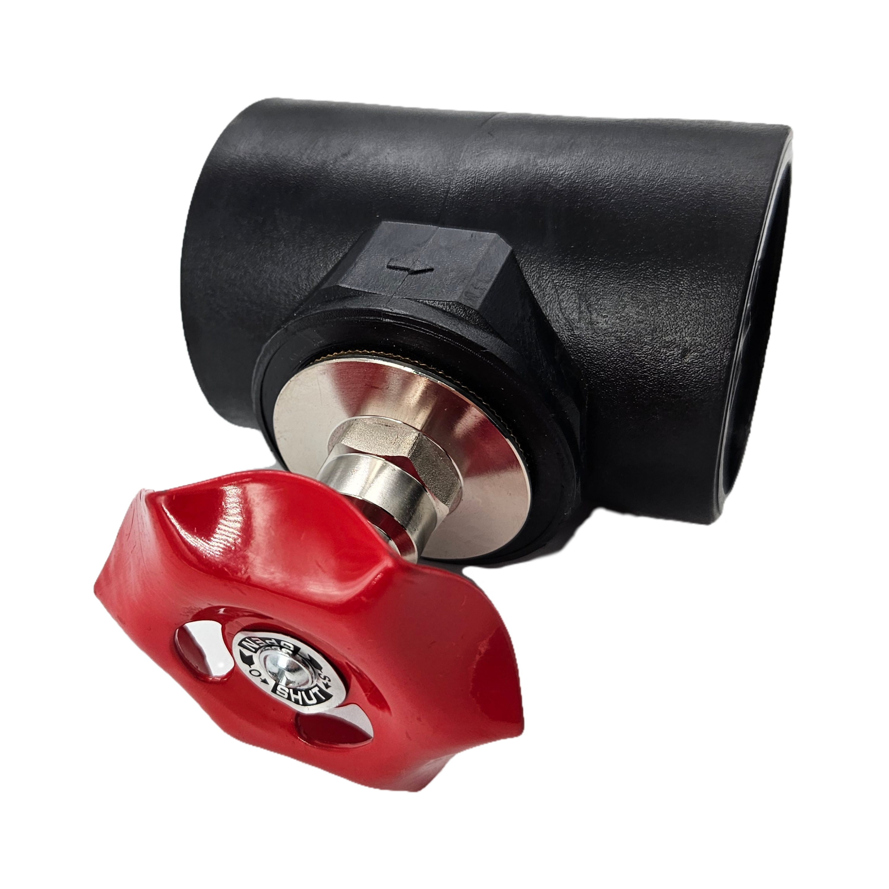 HDPE Socket Type Manual Globe Valve for Water Flow Control