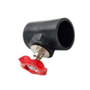 HDPE Socket Type Manual Globe Valve for Water Flow Control