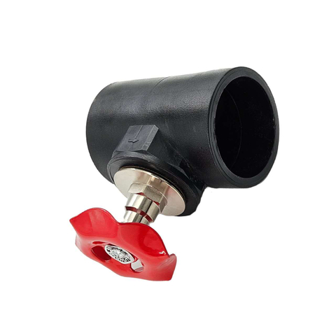 HDPE Socket Type Manual Globe Valve for Water Flow Control