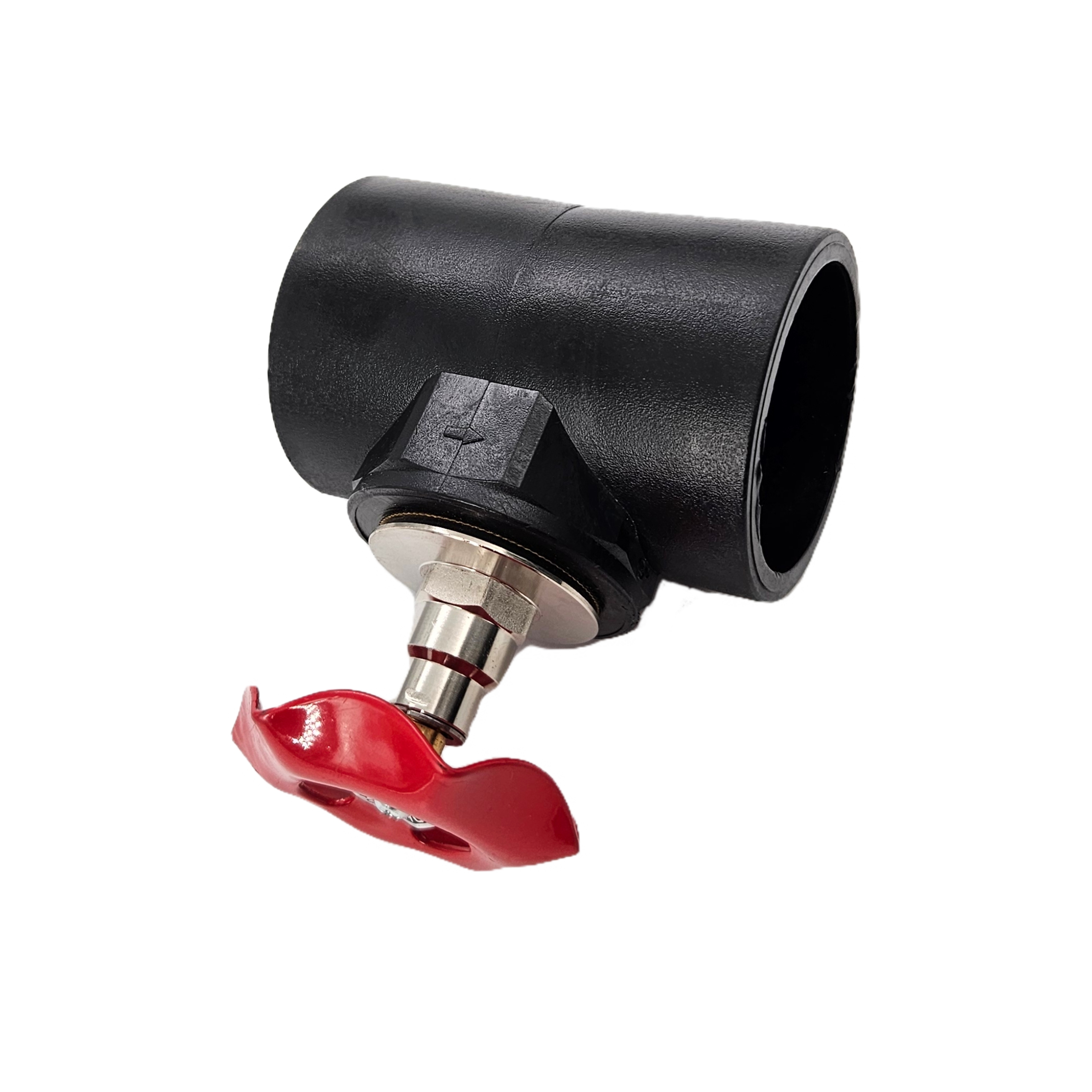 HDPE Socket Type Manual Globe Valve for Water Flow Control