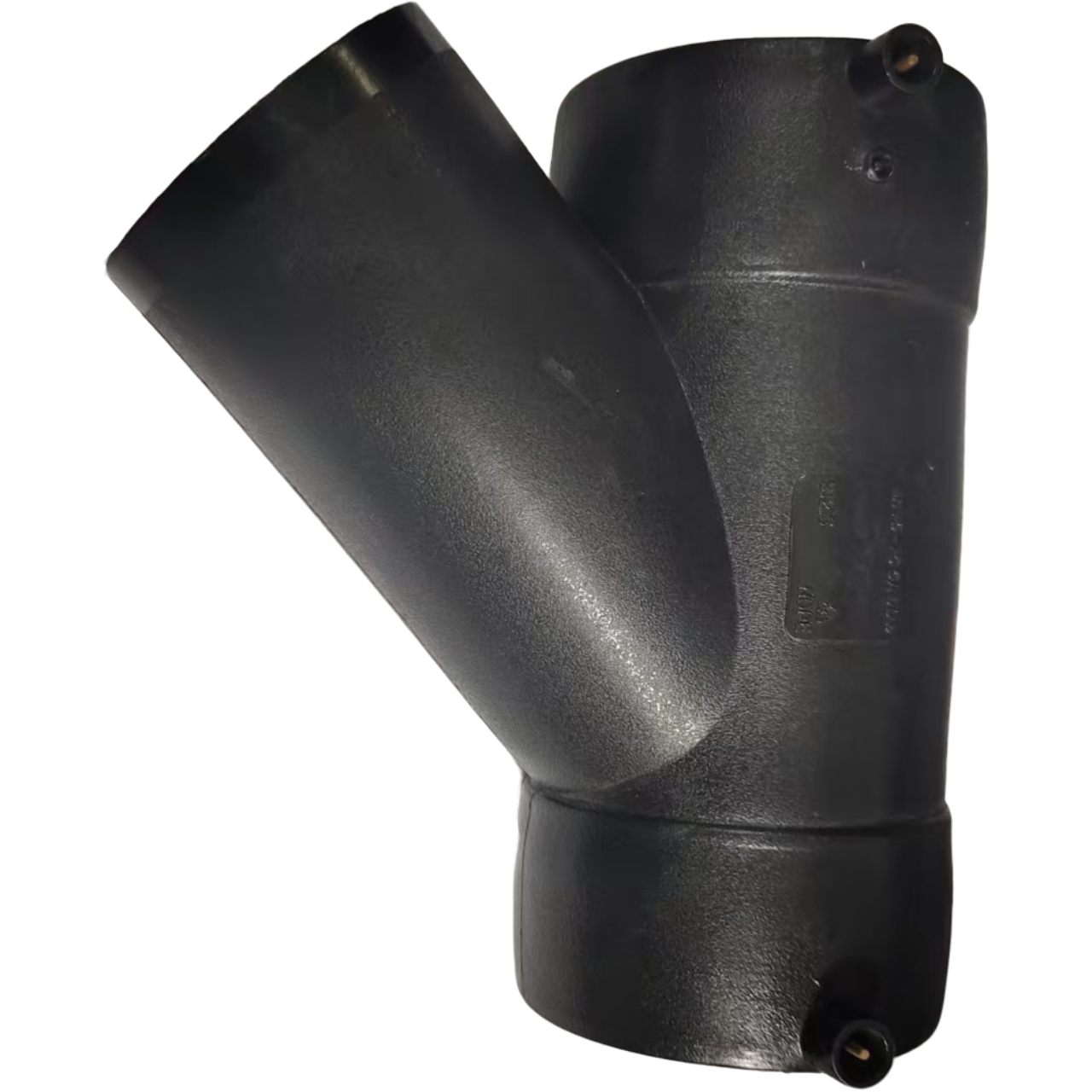 HDPE Y-Branch Tee (45-Degree) Same-Floor Drainage 50mm-160mm