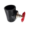 HDPE Socket Type Manual Globe Valve for Water Flow Control