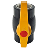 Threaded HDPE Ball Valve with Internal Steel Core Structure