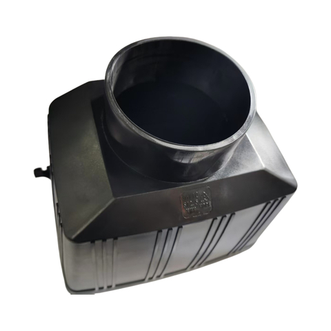  HDPE Siphon Square Rainwater Pipe Hopper Head| 75mm-110mm Drainage
