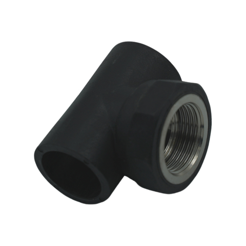 HDPE Female Threaded Tee| Internal Threaded Tee| Stainless Steel