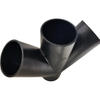 HDPE Drainage Siphon Double Y Tee| Double Oblique Cross Tee 