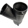 HDPE Y-Branch Tee (45-Degree) Same-Floor Drainage 50mm-160mm